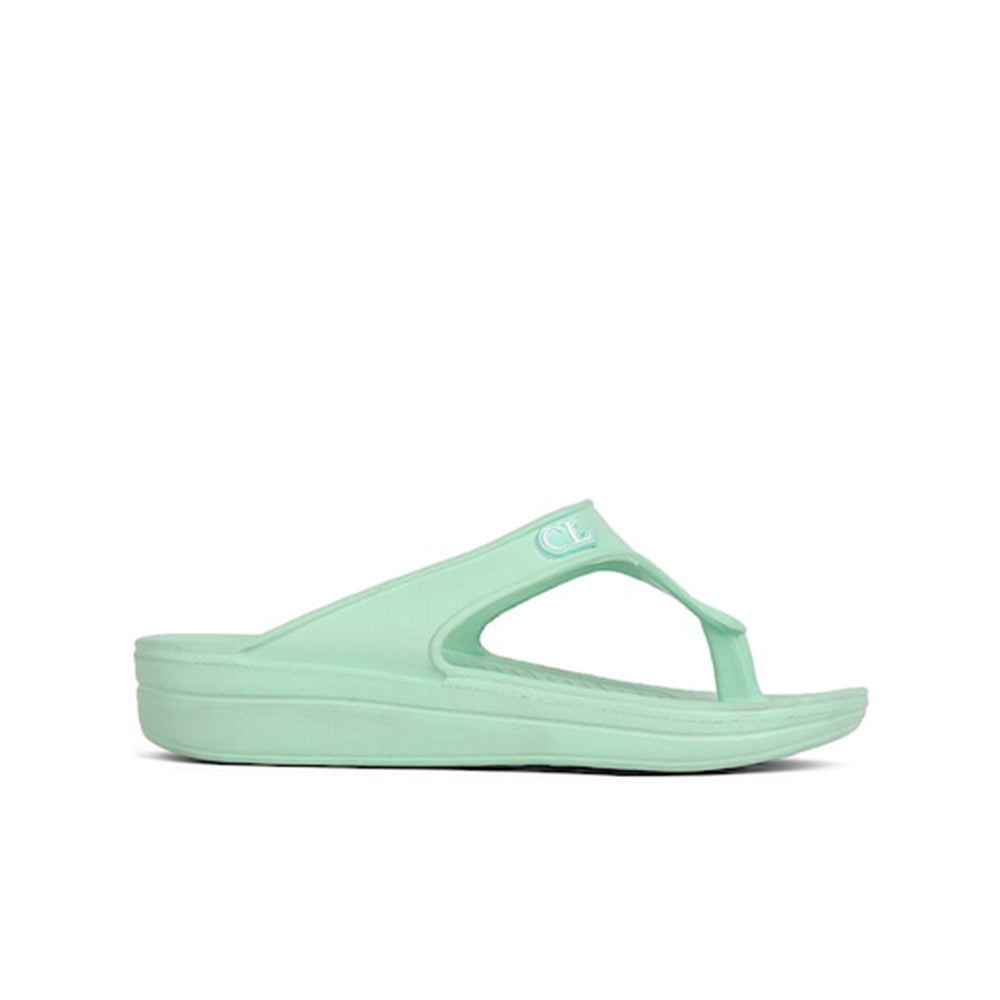 Women Fuchsia Comfortable Wedge Flip Flops