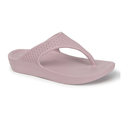 Women Solid Casual Thong Wedge Sandals