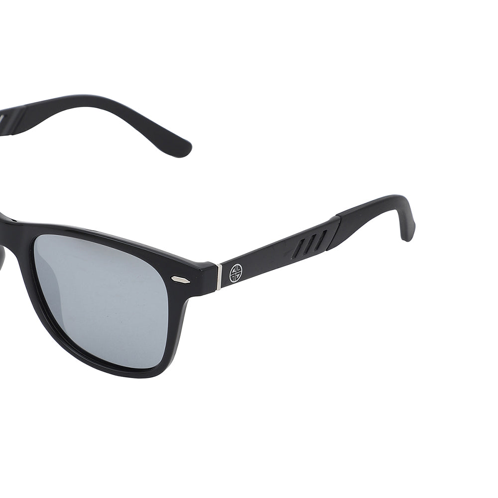 Carlton London Premium Black Toned Polarised And Uv Protected Lens Wayfarer Sunglasses For Men
