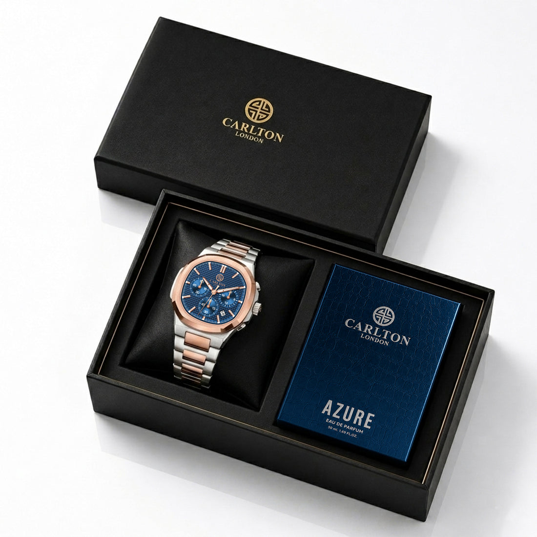 Gift Set Men - Parker Watch & Azure Perfume 50ML -CLPLG143