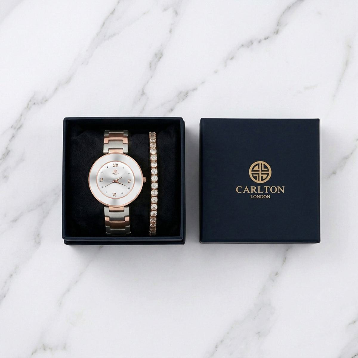Gift Set Women - Juliette Watch &amp; Tennis Bracelet -CLPLG141