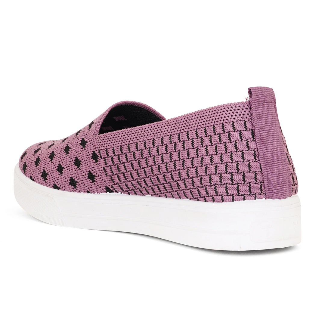 Women Comfortable Flyknit Lightweight Slip-On Sneakers