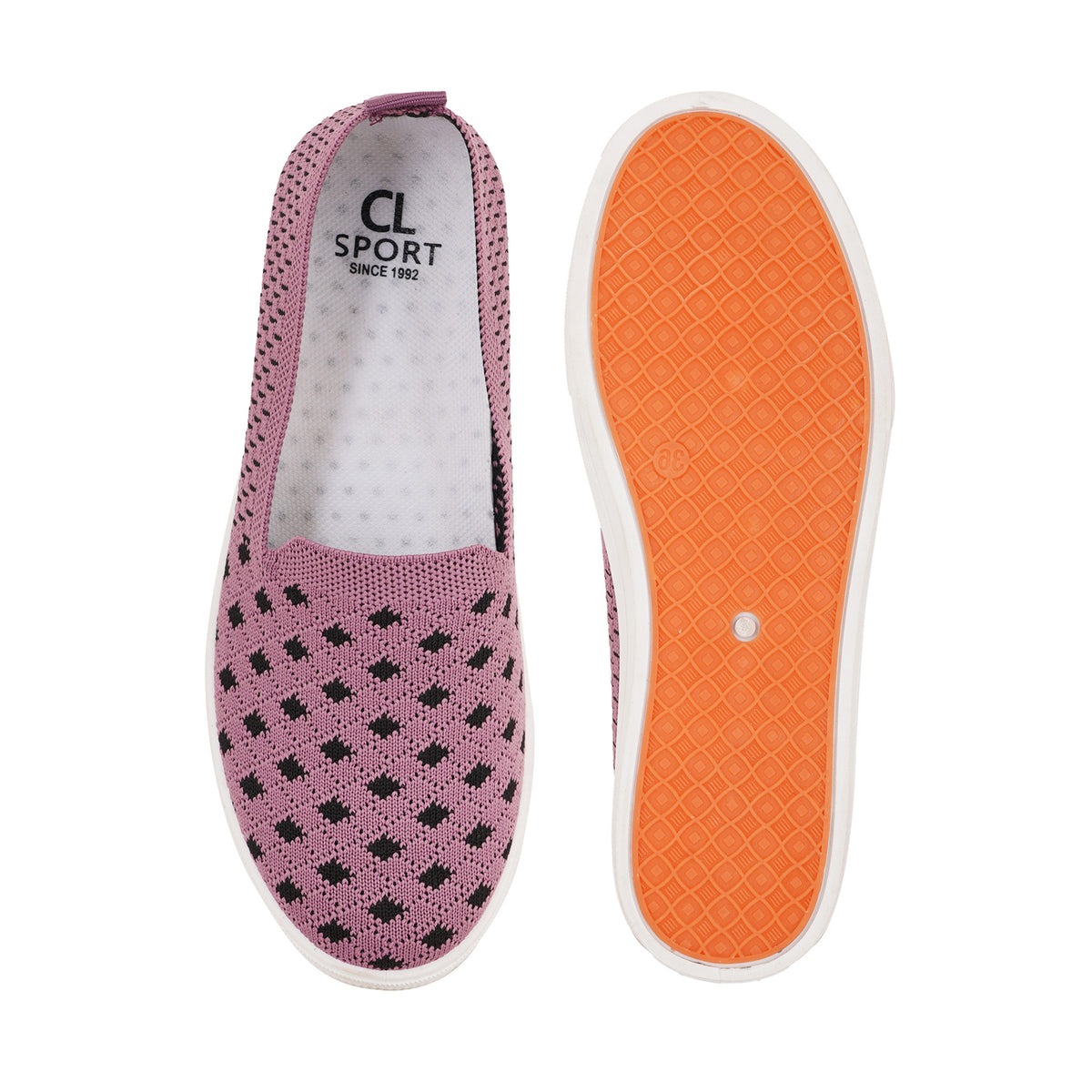 Women Comfortable Flyknit Lightweight Slip-On Sneakers