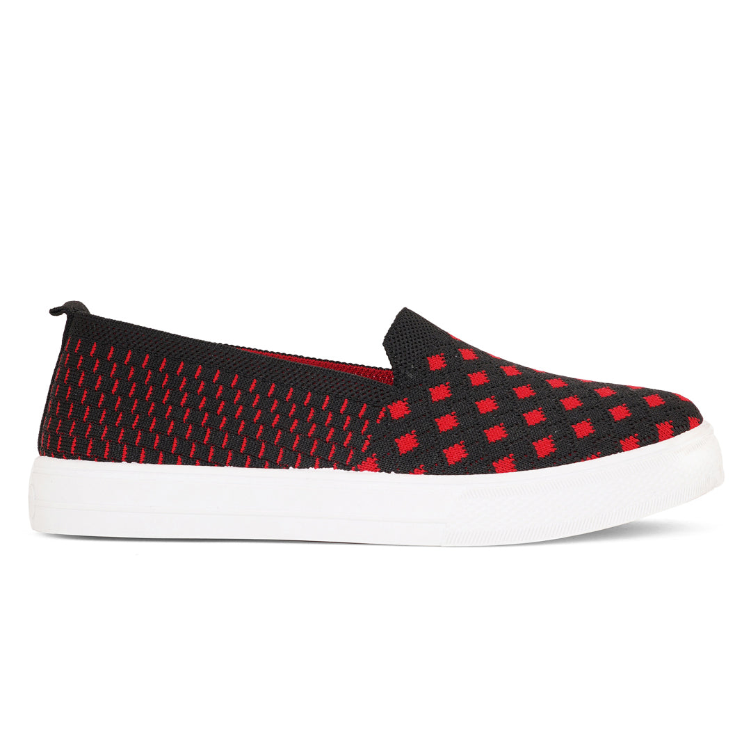 Women Comfortable Flyknit Lightweight Slip-On Sneakers