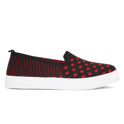 Women Comfortable Flyknit Lightweight Slip-On Sneakers