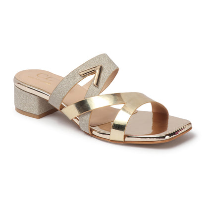 Women Embellished Block Heel Sandals