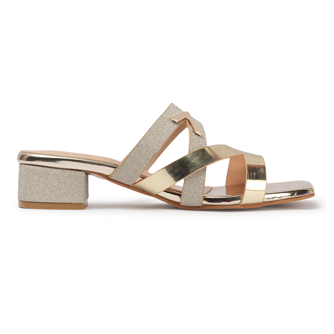 Women Embellished Block Heel Sandals