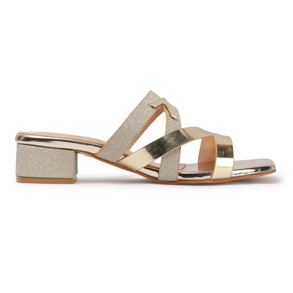 Women Embellished Block Heel Sandals
