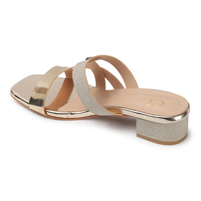 Women Embellished Block Heel Sandals