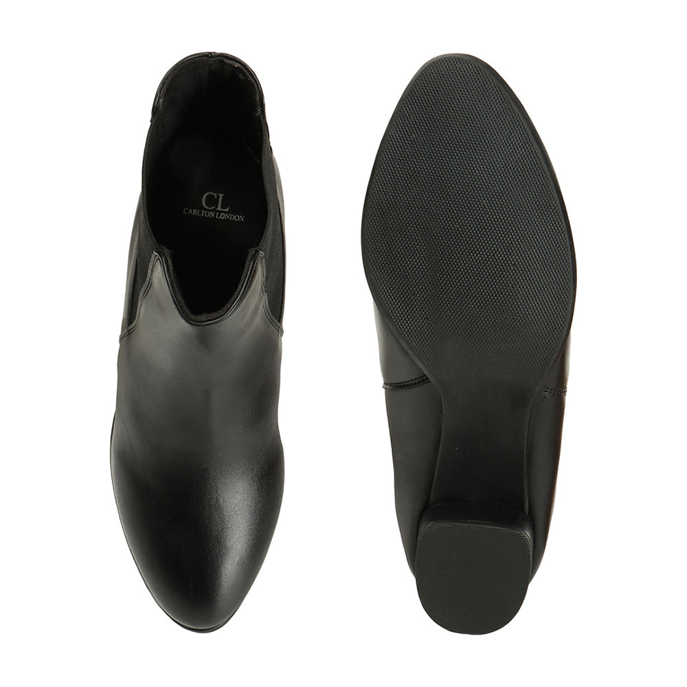 Women Casual Block-Heeled Chelsea Boots