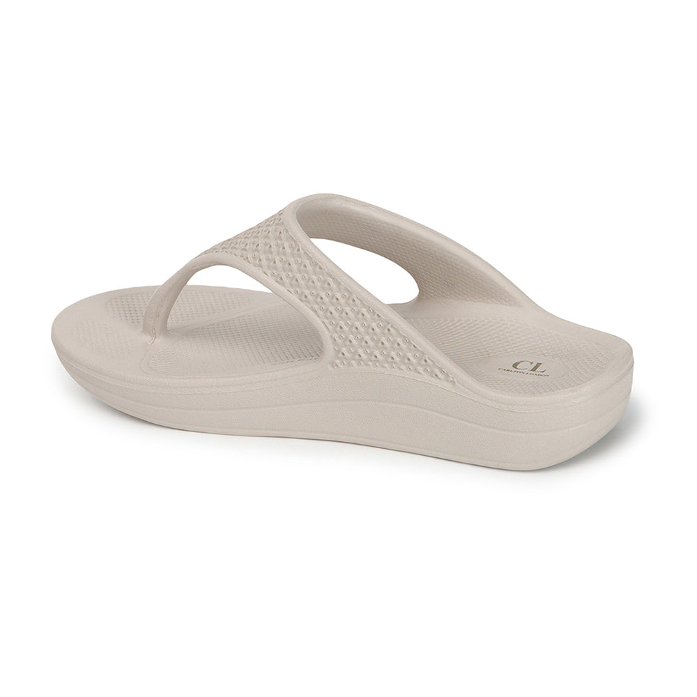 Women Solid Casual Thong Wedge Sandals