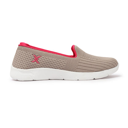 Women Textured Round Toe Flyknit Mesh Slip-On Sneakers