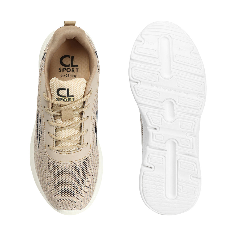 Women Mesh Flyknit Technology Lace-Up Sports Shoes