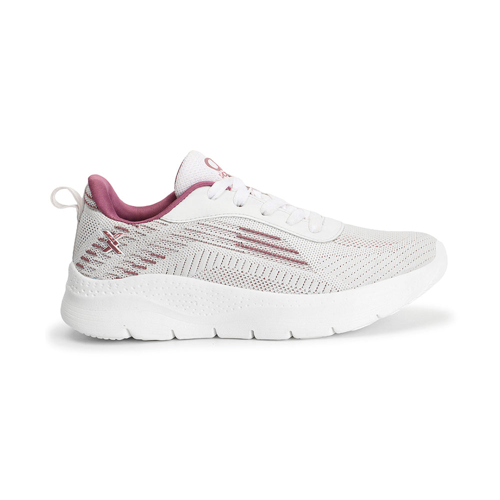 Women Mesh Flyknit Technology Lace-Up Sports Shoes