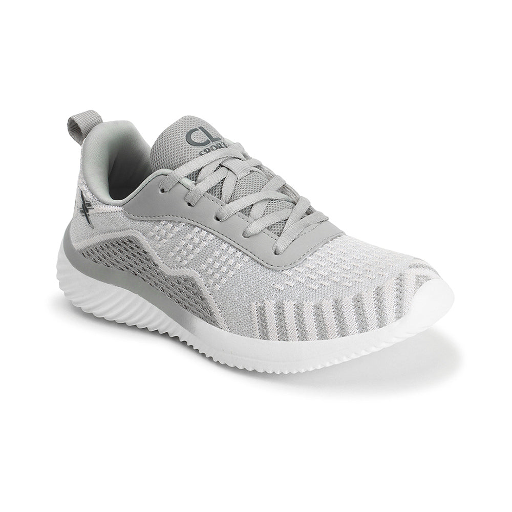 Women Mesh Flyknit Technology Lace-Up Sports Shoes