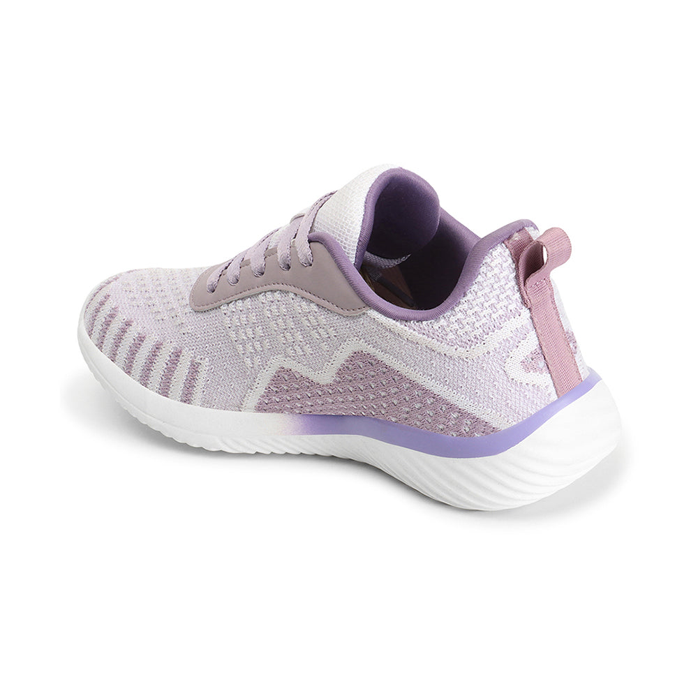 Women Mesh Flyknit Technology Lace-Up Sports Shoes