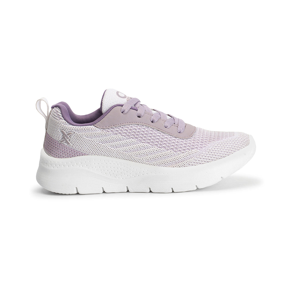 Women Mesh Flyknit Technology Lace-Up Sports Shoes