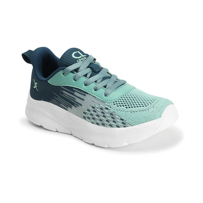 Women Mesh Flyknit Technology Lace-Up Sports Shoes