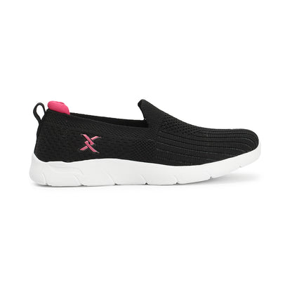 Women Textured Round Toe Flyknit Mesh Slip-On Sneakers
