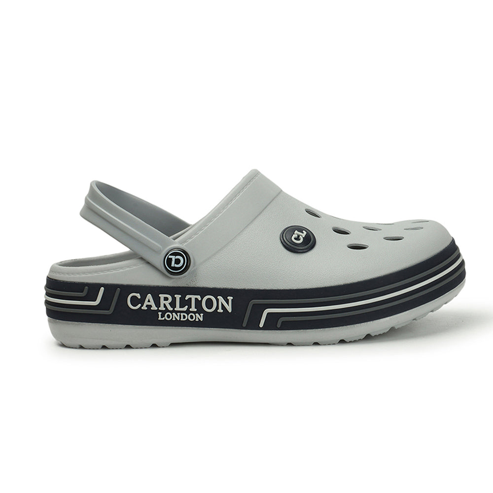Men Sporty Striped Slip On Clogs