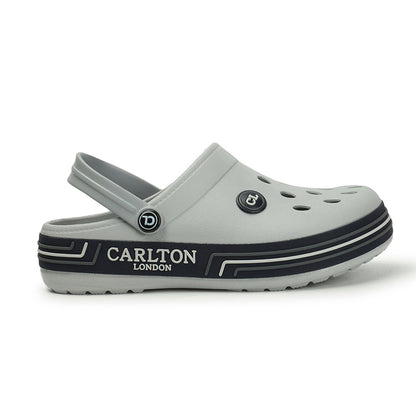 Men Sporty Striped Slip On Clogs