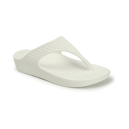Women Solid Casual Thong Wedge Sandals