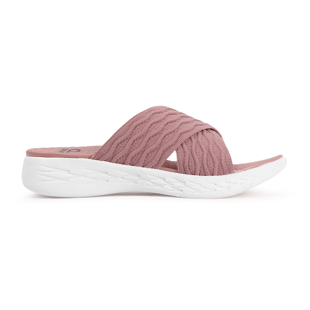 Women Criss Cross Klynit Comfort Slides