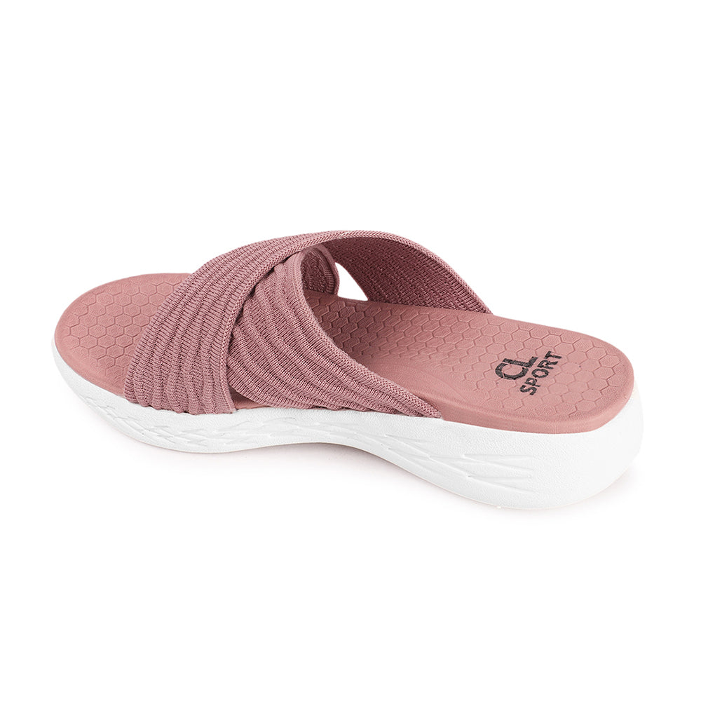 Women Criss Cross Klynit Comfort Slides