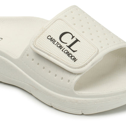 Men Perforated Adjustable Comfort Sliders