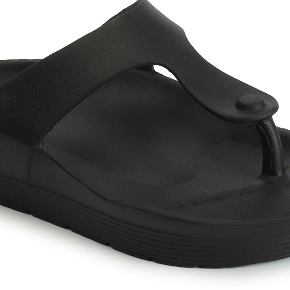 Women Comfort Round Toe Slip On Casual Flipflops