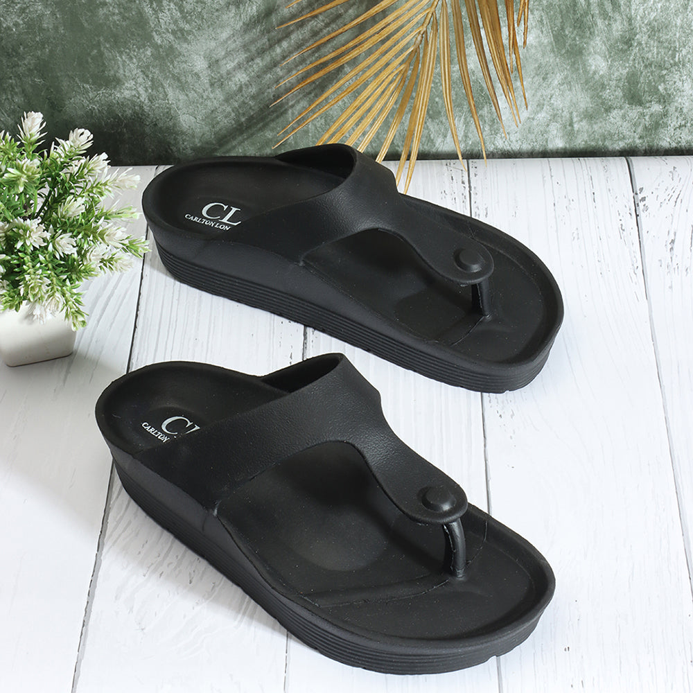 Women Comfort Round Toe Slip On Casual Flipflops