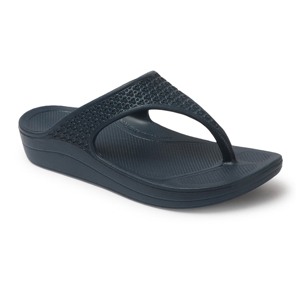 Women Solid Casual Thong Wedge Sandals
