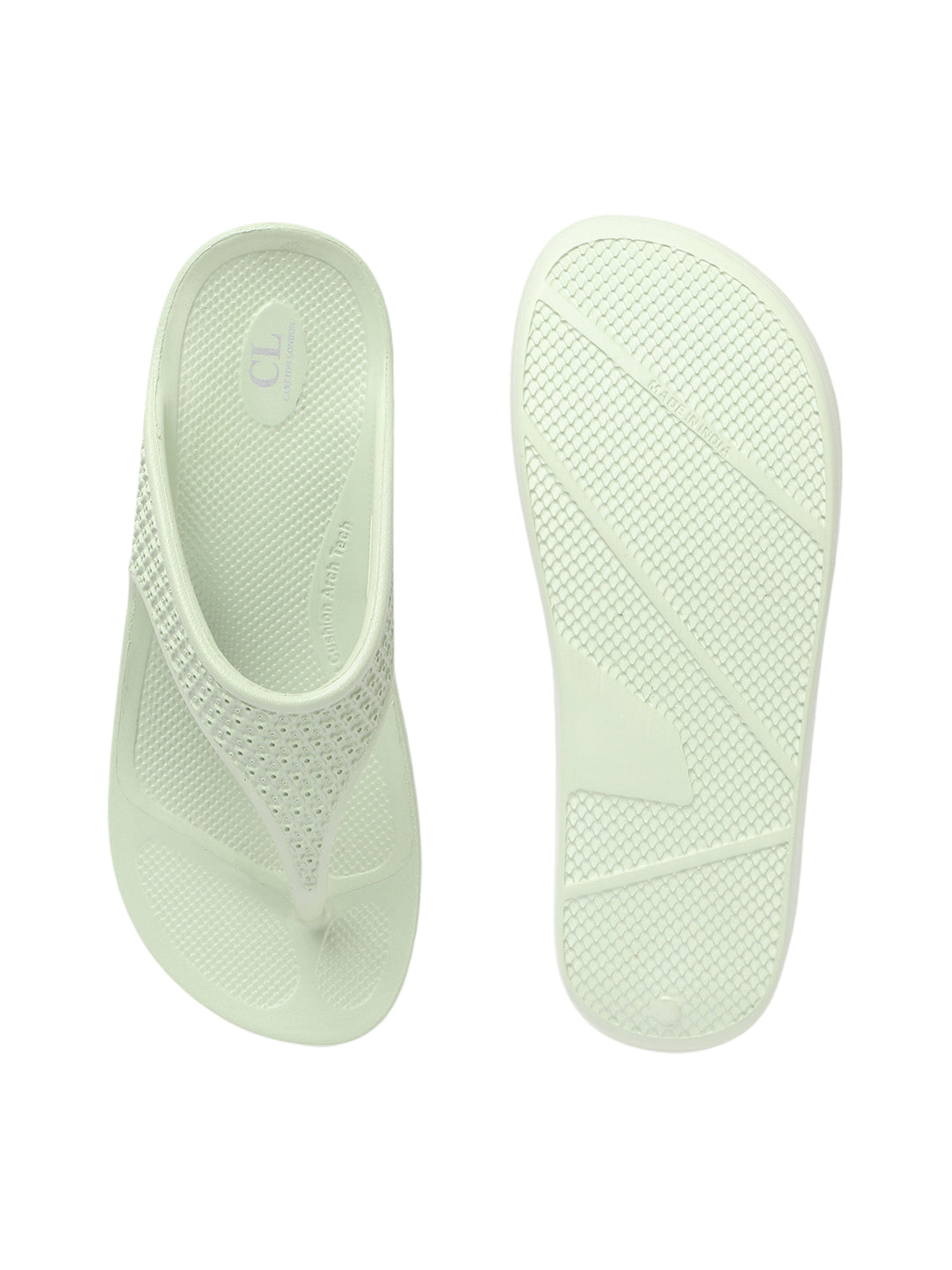 Women Solid Casual Thong Wedge Sandals