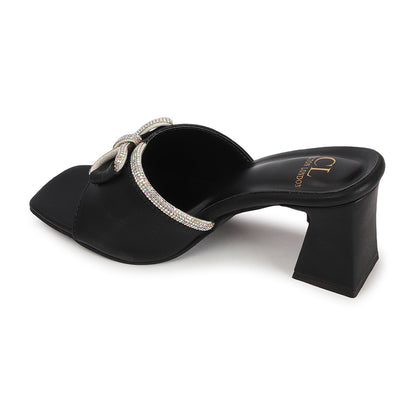 Women Embellished Party Block Heel Sandals