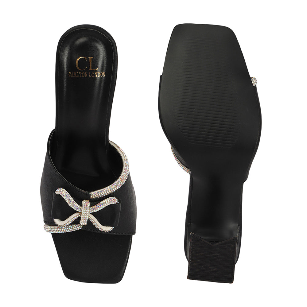 Women Embellished Party Block Heel Sandals