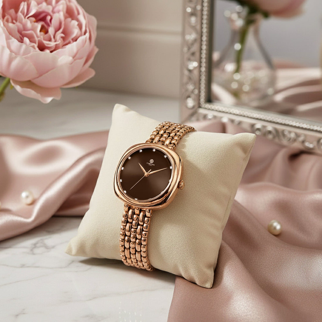 Women Celeste Brown Analog Watch - CLW-CT-33