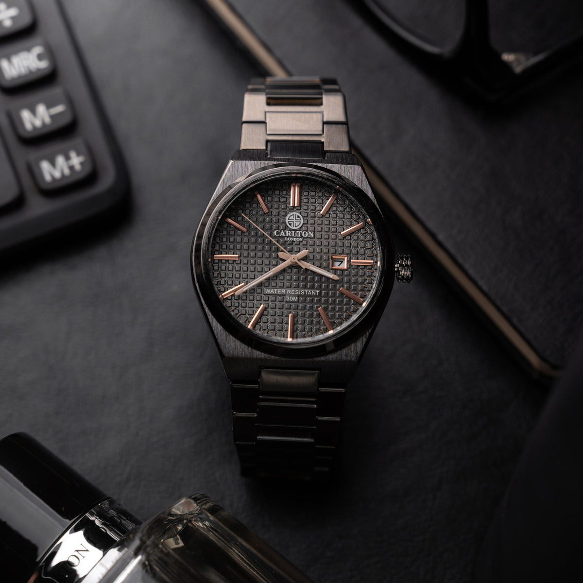 Carlton London Alfred Men Brown Analog Watch - CLMWT-01