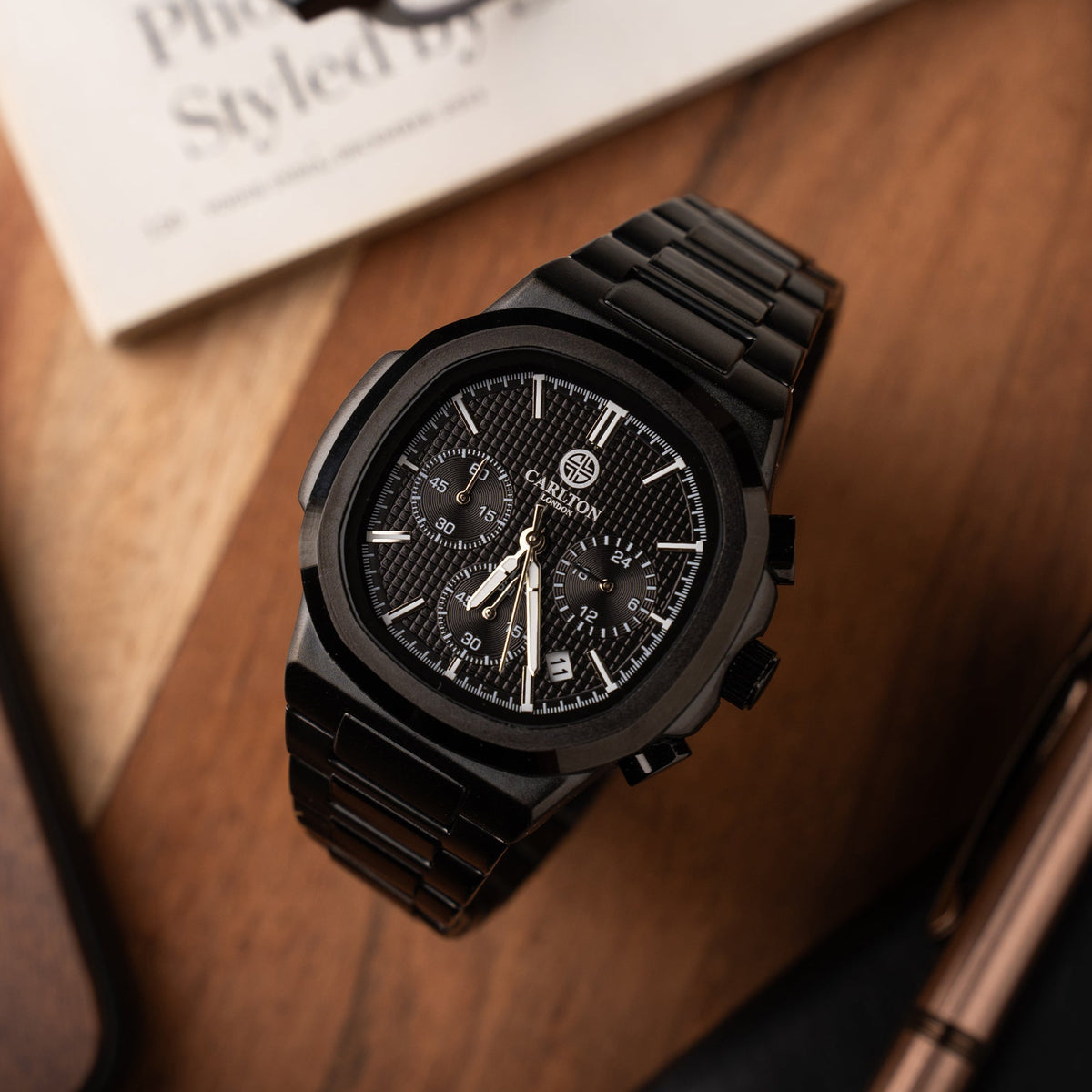 Parker Men Analog  Black Watch -CLSDBLKM