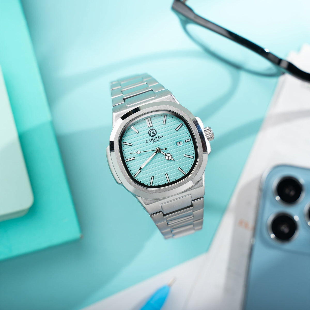 Arthur Men Analog Blue Watch -CLTFBLNM
