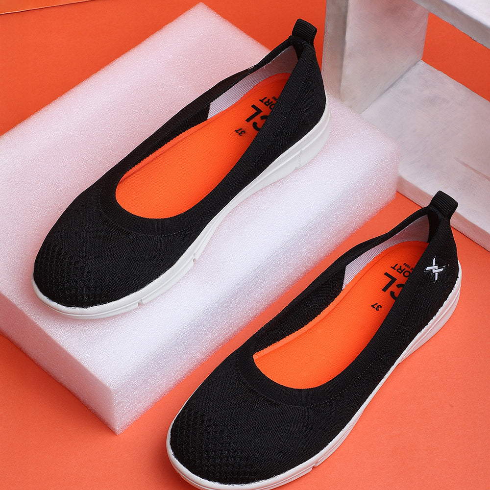 Women FlyKnit Comfort Slip On Ballet Flats