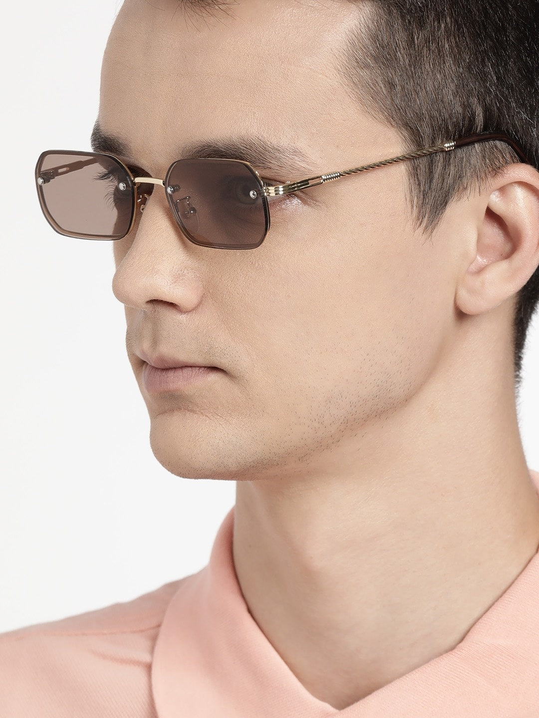 Carlton London Unisex Uv Protected Lens Rectangle Sunglasses
