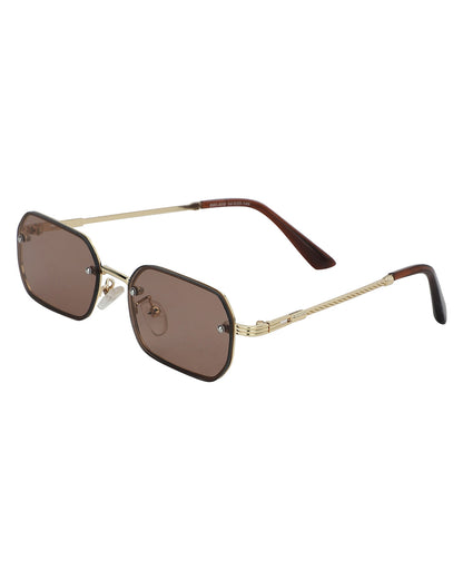 Carlton London Unisex Uv Protected Lens Rectangle Sunglasses
