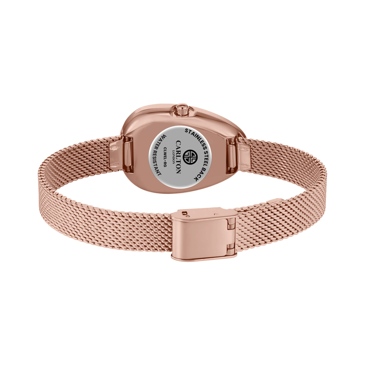 Carlton London Eleanor Women Rose Gold Stainless Steel Watch - CLWEL-RG