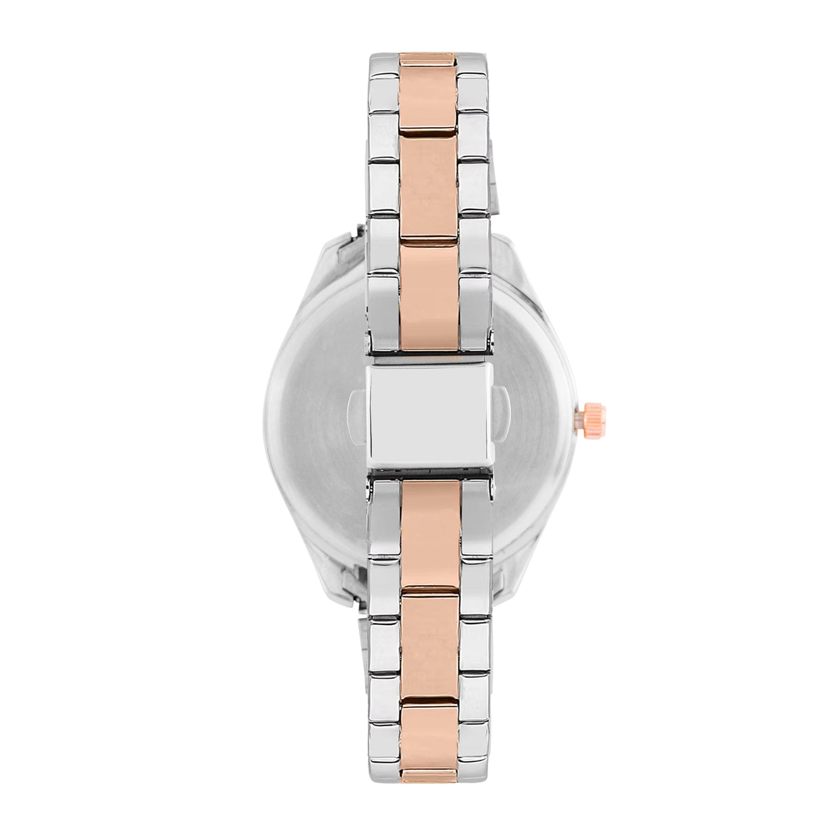 Carlton London Women Rose Gold/Brown Stainless Steel Harper Analog Watch  - CLBRTBRN