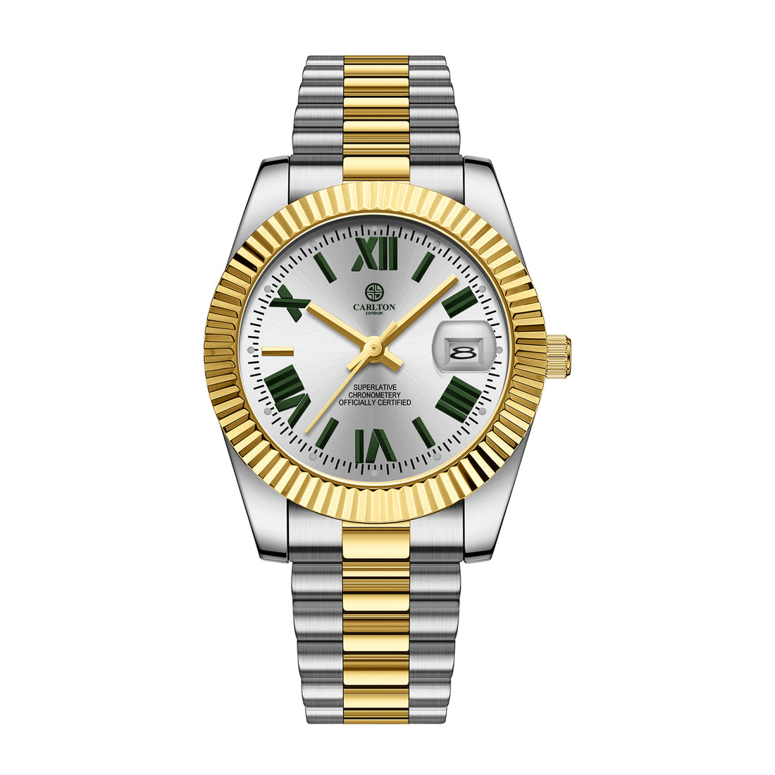 Charles Men White Analog Watch CLRLM-002