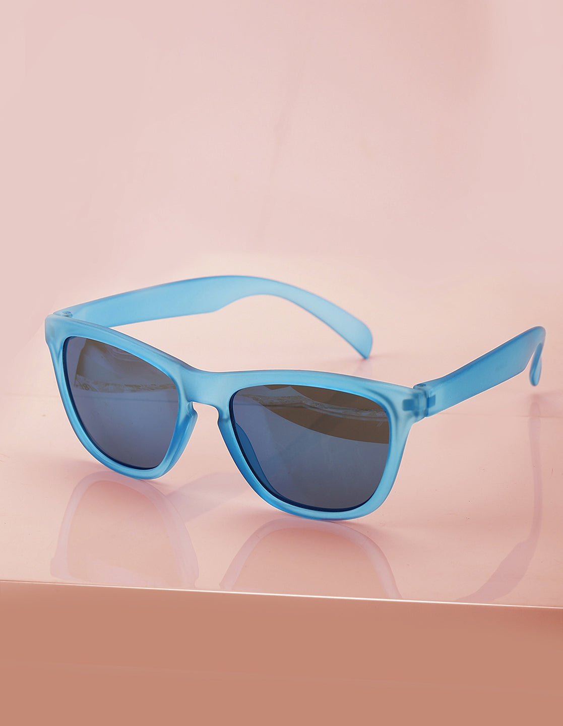 Carlton London Blue Lens &amp; Blue Wayfarer Sunglasses For Boy