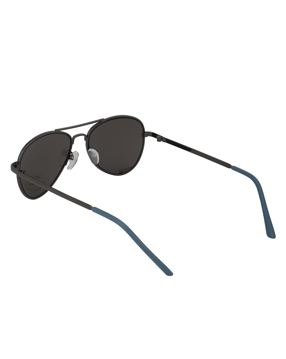 Carlton London Black Lens &amp; Gunmetal-Toned Aviator Sunglasses With Uv Protected Lens For Boy