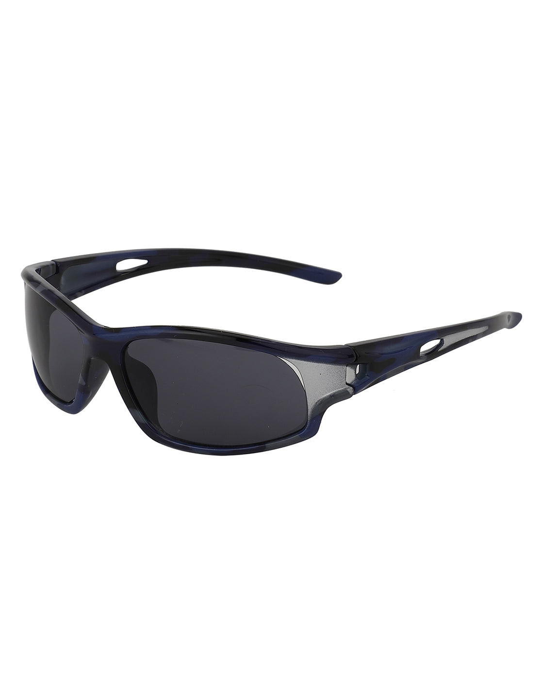 Carlton London Black Lens &amp; Blue Sports Sunglasses For Boy