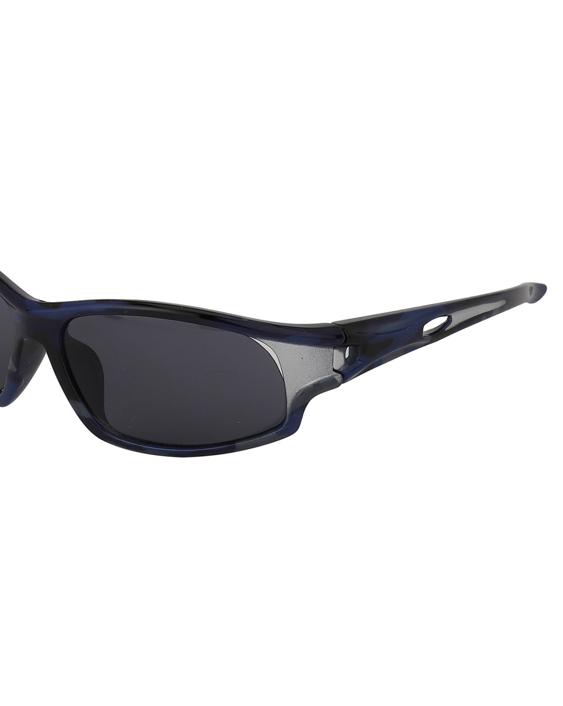 Carlton London Black Lens &amp; Blue Sports Sunglasses For Boy