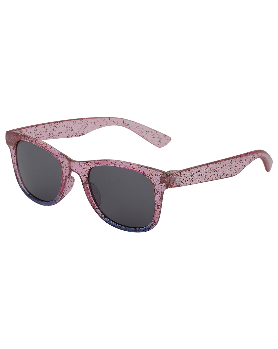 Carlton London Black Lens &amp; Pink Square Sunglasses For Girl